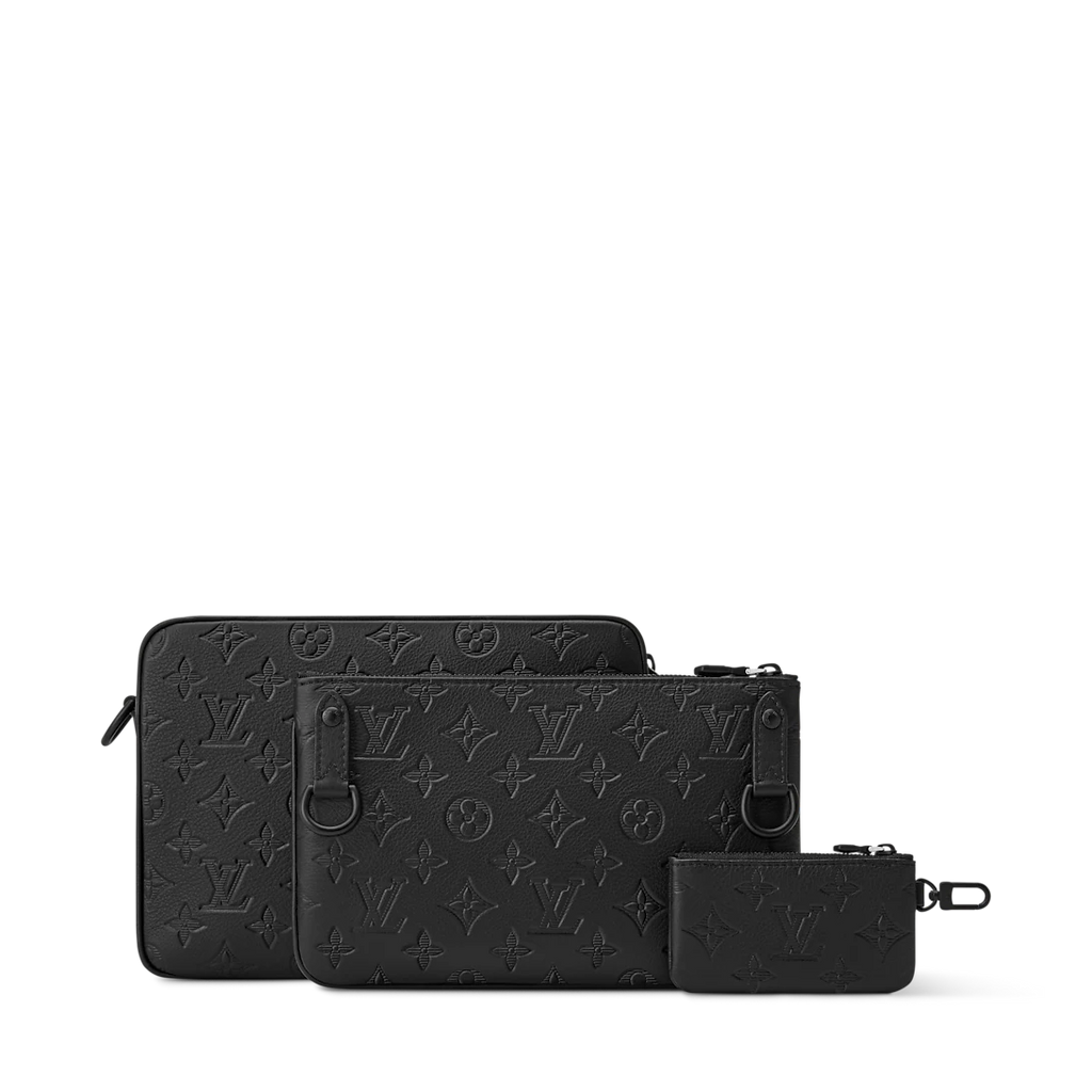 Louis Vuitton Trio Messenger Bag – Monogram Noir 🖤👜
