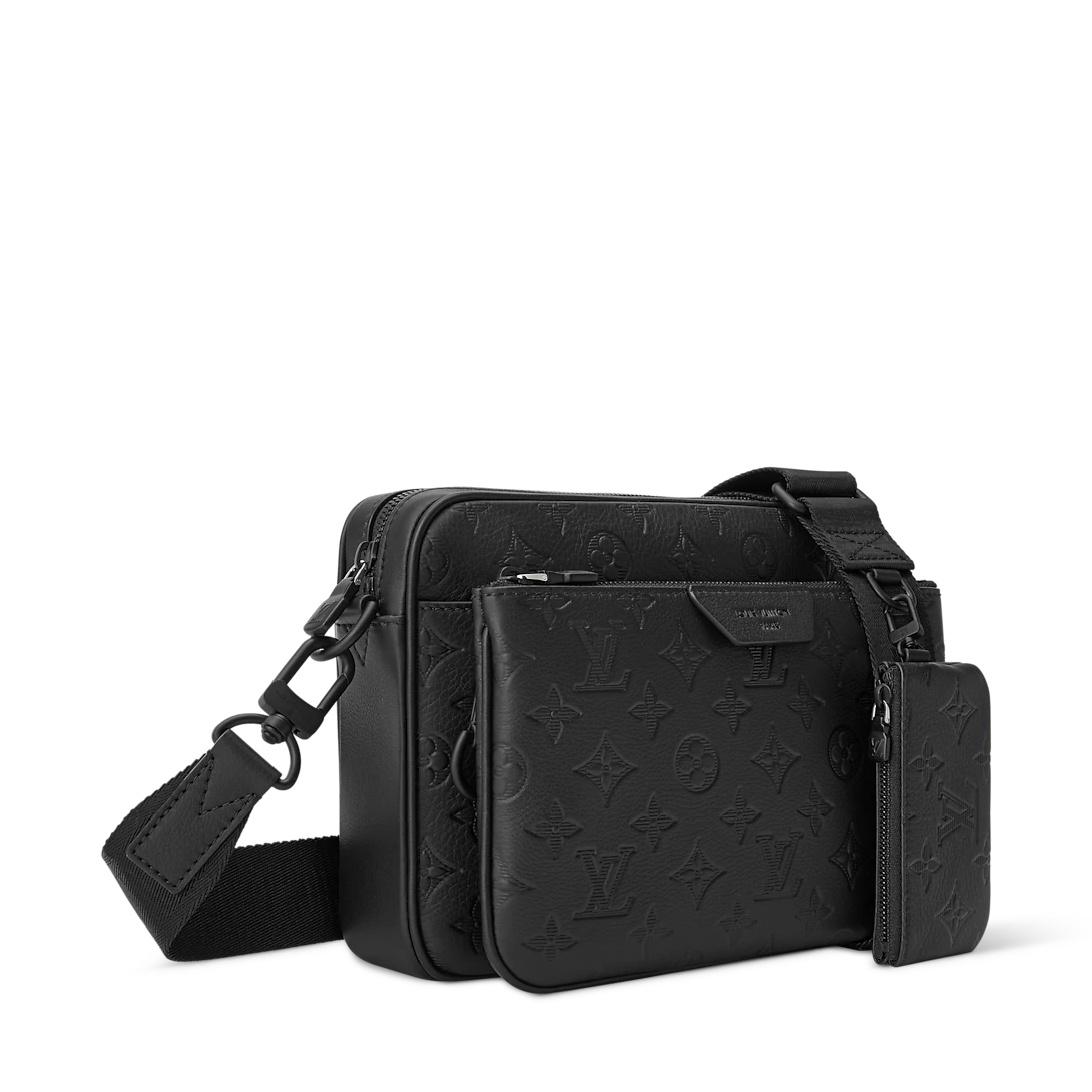 Louis Vuitton Trio Messenger Bag – Monogram Noir 🖤👜