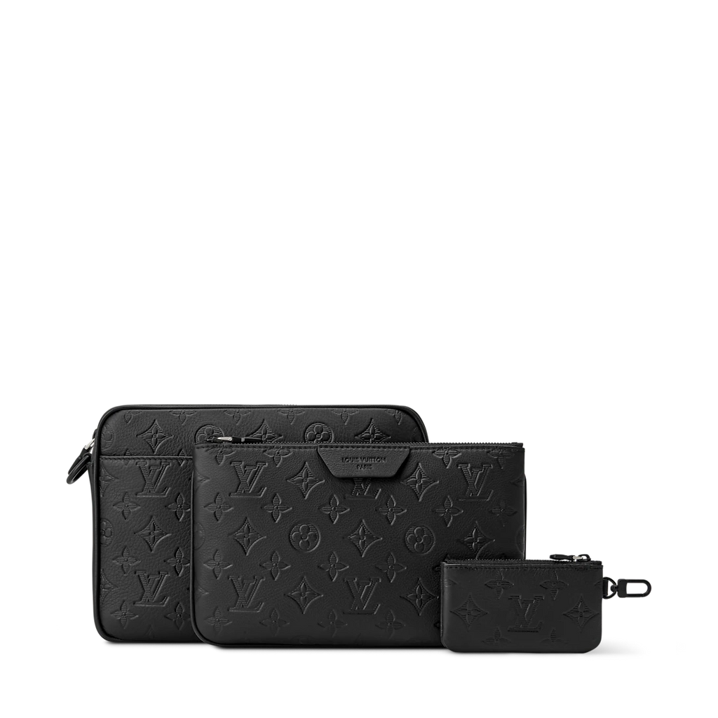 Louis Vuitton Trio Messenger Bag – Monogram Noir 🖤👜