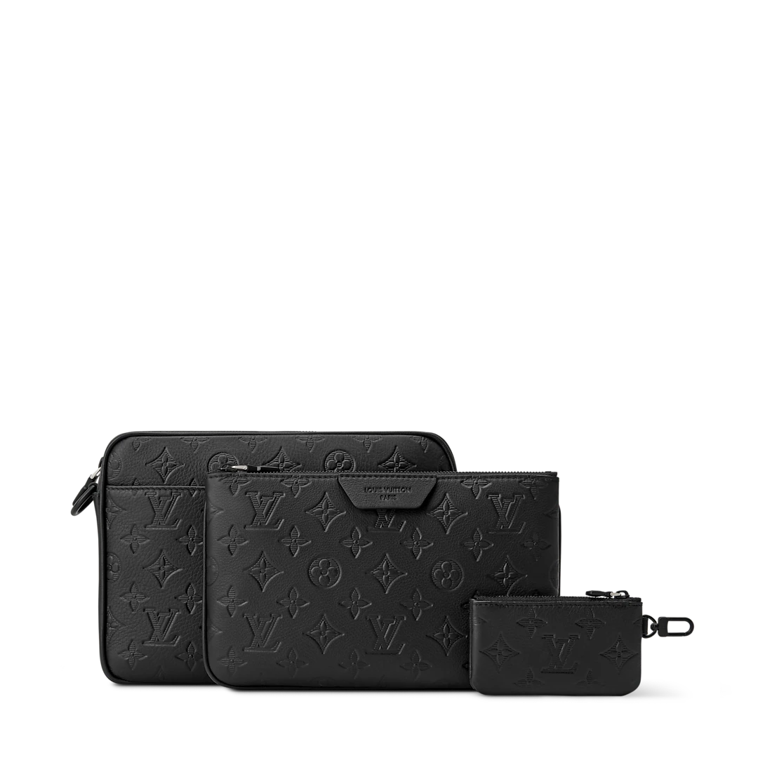 Louis Vuitton Trio Messenger Bag – Monogram Noir 🖤👜
